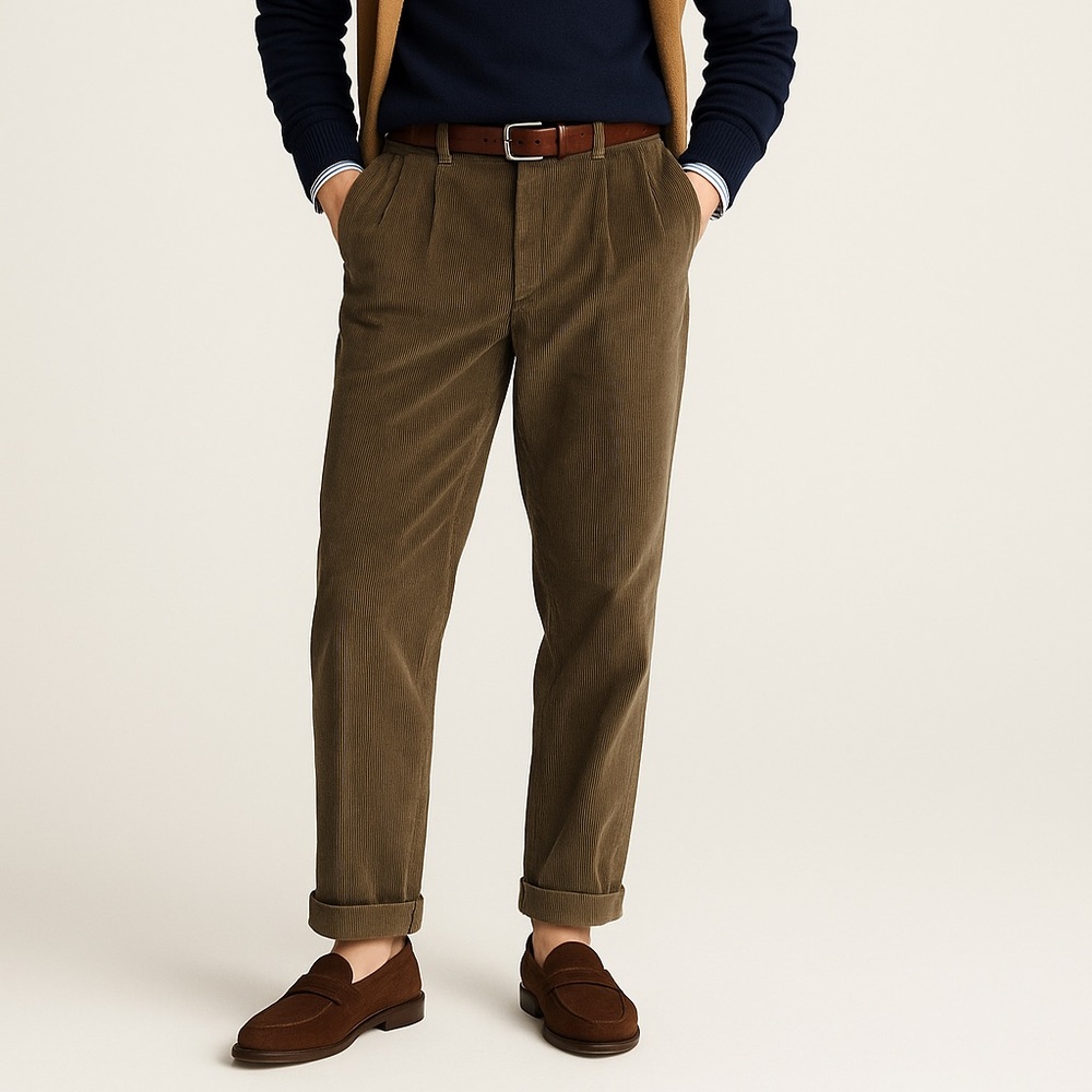 Brooks Brothers Brown Corduroy Men's Pants